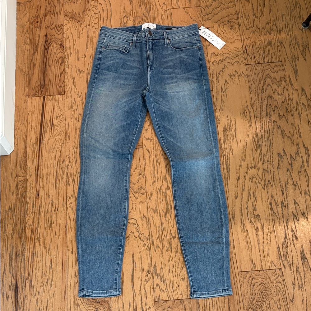 PARKER SMITH Women's Ava Skinny Jeans color Cove size 29